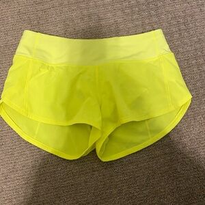 Lululemon speed up shorts